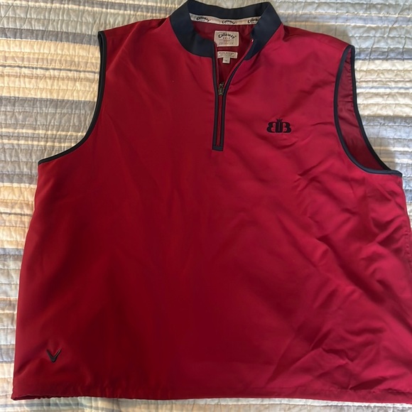 Callaway Other - Callaway golf vest Men’s M Red